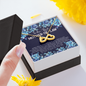 Message mother in law Infinity Heart Necklace