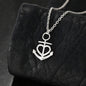 To My Soulmate - Loving you has become a must for me Anchor Necklace