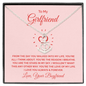 To My Girlfriend - From the day you walked into my life Anchor Necklace