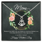 Mothers Day Anchor Necklace