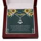 To My Daughter - you have within you right now Anchor Necklace