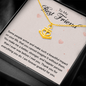 To my Best Friend-Some people arrive Anchor Necklace