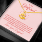 To My Girlfriend - From the day you walked into my life Anchor Necklace