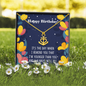 To my beautiful wife - you are my everything Anchor Necklace