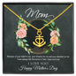 Mothers Day Anchor Necklace