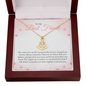To my Bestie you came into my life unexpectedly Anchor Necklace