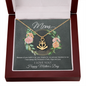 Mothers Day Anchor Necklace