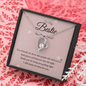 To my bestie-True Friends are those Anchor Necklace