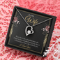 To My wife - if you live to be a hundred years old Anchor Necklace