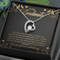 To My Soulmate - Each time I think of you -Forever love necklace