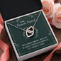 To my forever friend - We're always together Two hearts Necklace