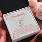 To My Soulmate - Loving you has become a must for me Interlocking heart Necklace