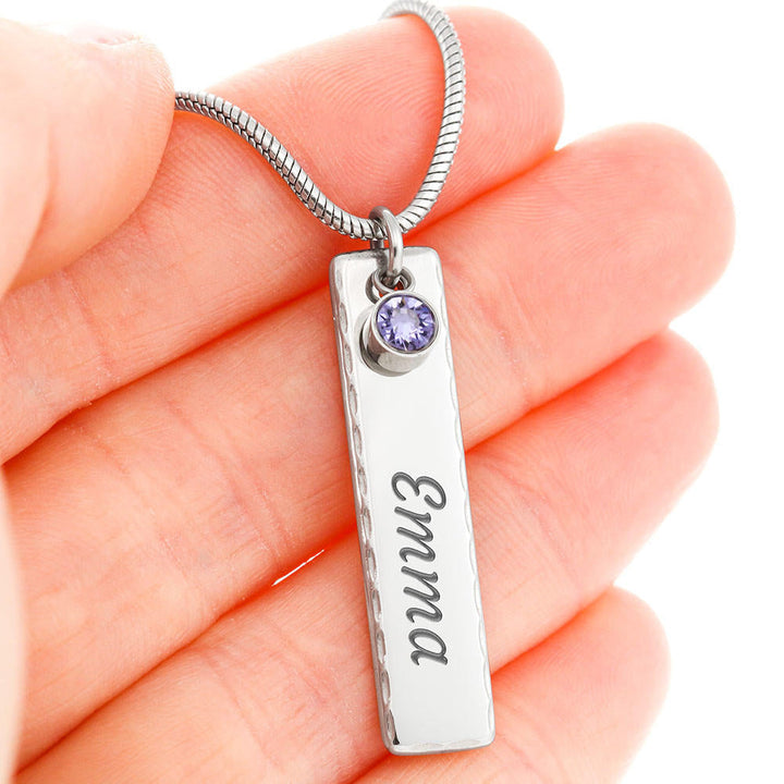 Birthstone name (To my best friend - a best friend is like a four-leaf clover)