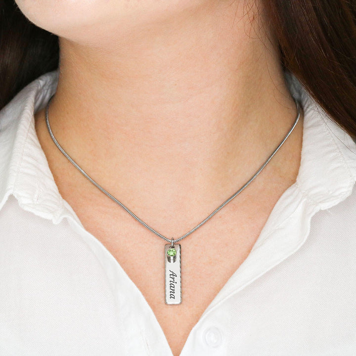 Birthstone name (To my best friend - a best friend is like a four-leaf clover)