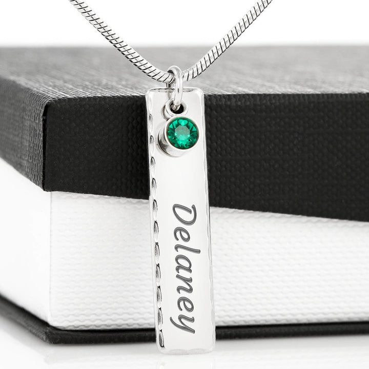 Birthstone name (To my best friend - a best friend is like a four-leaf clover)