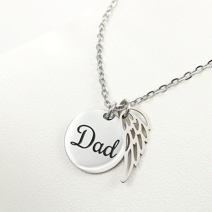 Daddy-I MAY JUST BE A BUMP Dad Pendent