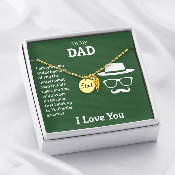 You're the greatest Dad necklace