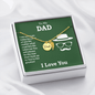 You're the greatest Dad necklace