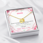 Because of your belief mom necklace