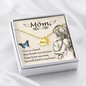 Love is bond mom necklace