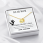 Happy mothers day . you're the mom necklace