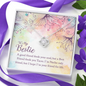 To my Bestie-A good friend feeds your soul Love Knot
