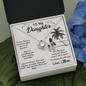 To my daughter Love Knot Necklace
