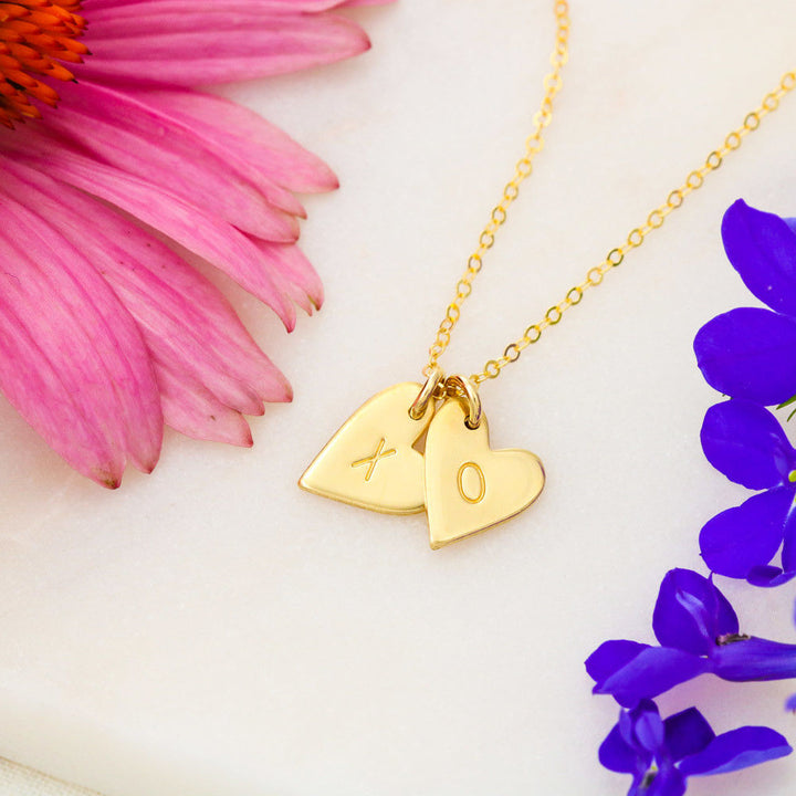 to my wife - i remember the first day i met you 2 Silver Necklace 1heart