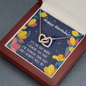 Siblings Birthday-01 Interlocking heart Necklace