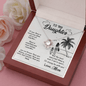 To my daughter Love Knot Necklace