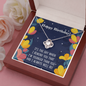 Birthday Love Knot Necklace