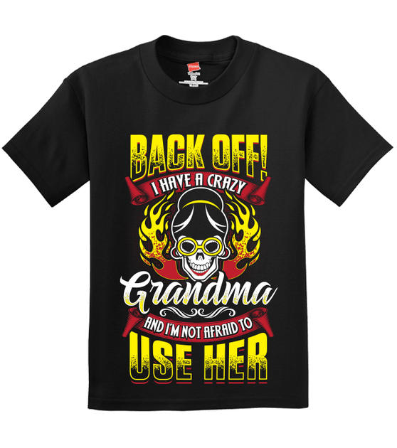 crazy grandma t shirt