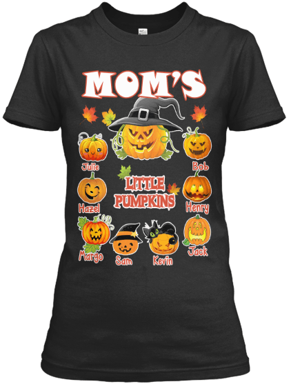 Grandma - Mom's Little Pumpkins Halloween Special (Flat 70% Off) Exclusive Orange Shade Available.