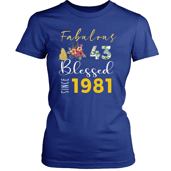 Blessed Since 1981 - Unisex T- Shirt