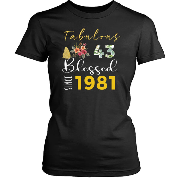 Blessed Since 1981 - Unisex T- Shirt