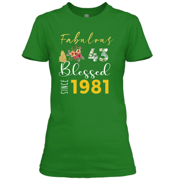 Blessed Since 1981 - Unisex T- Shirt