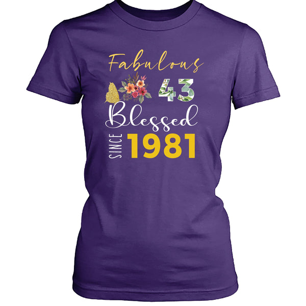 Blessed Since 1981 - Unisex T- Shirt