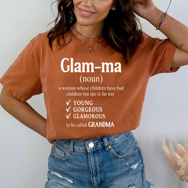 Glam-ma (Noun) - Bella Canvas