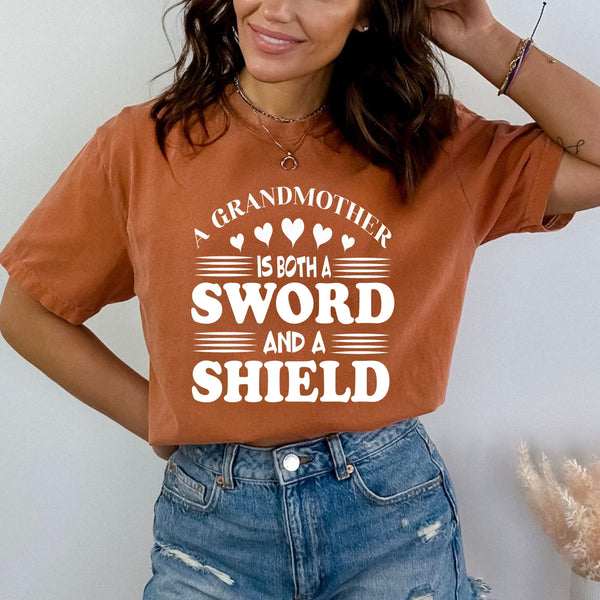 A Grandmother Is Both A Sword And A Shield - Bella Canvas