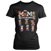 This Mama Loves Her Reindeer - Unisex T-Shirt
