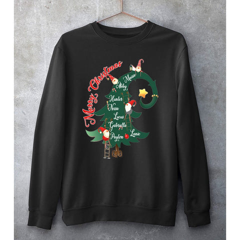 "MERRY CHRISTMAS WITH KIDS"- SWEAT-SHIRT AND HOODIE