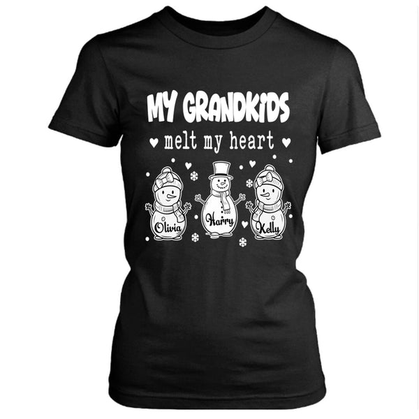 My Grandkids Melt My Heart - Unisex T-Shirt