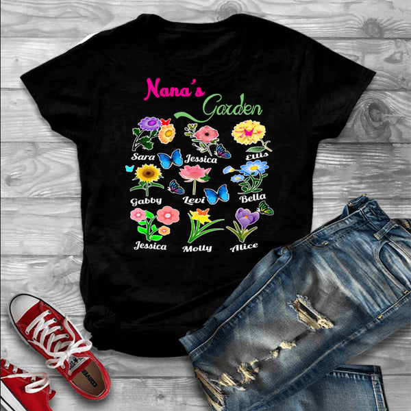 " NANA'S GARDEN" Shirt