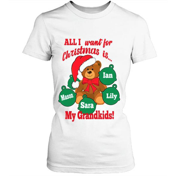 "All I want for Christmas is my Grandkids"
