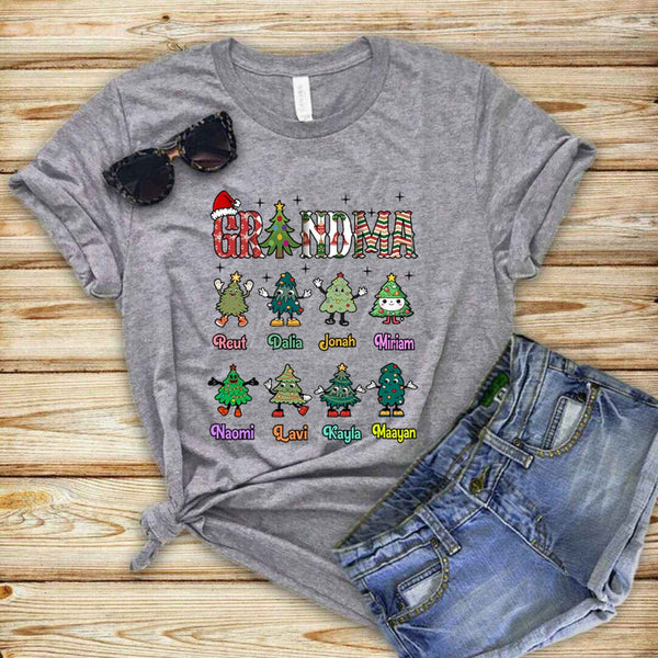 Grandma Christmas Trees - Unisex T-Shirt
