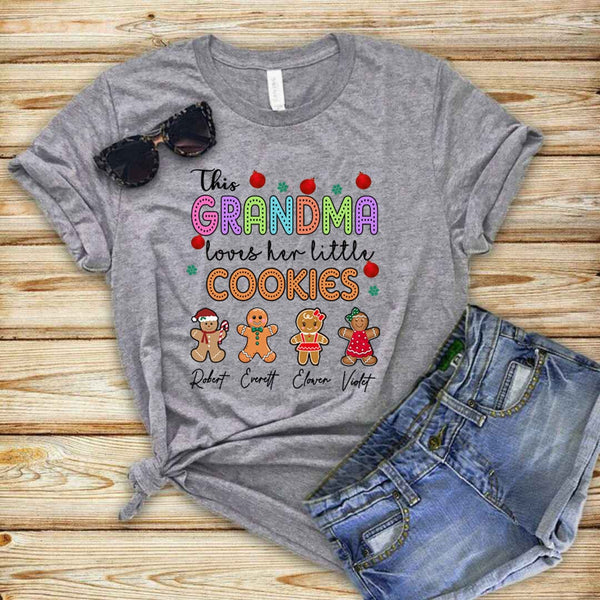This Grandma Loves Her Little Cookies - Unisex T-Shirt