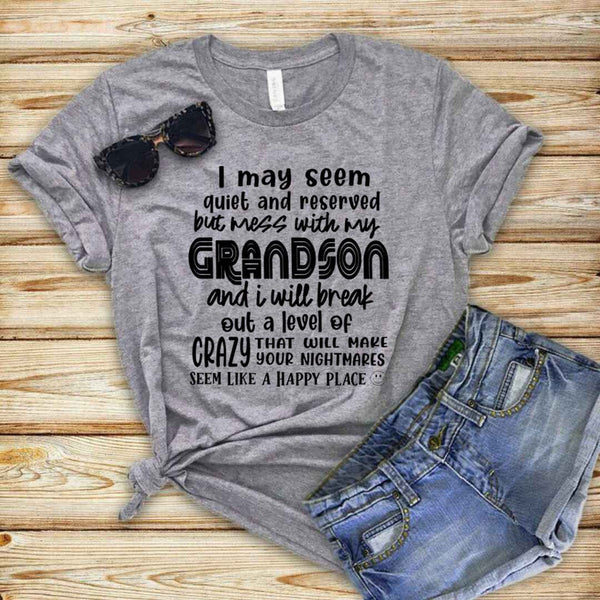 Mess With My Grandson - Unisex T - Shirt