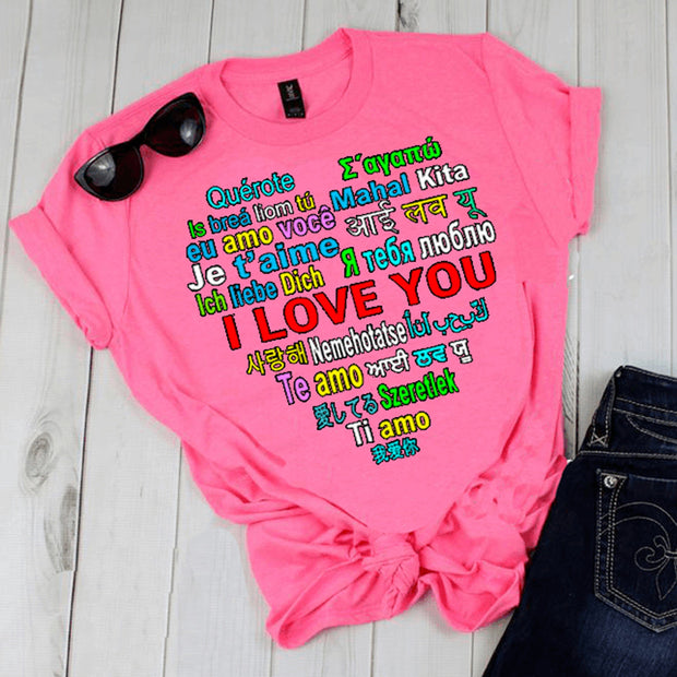 "I LOVE YOU''
