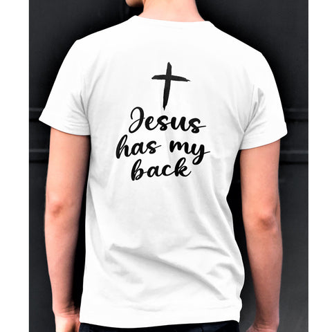 " Jesus has my back "