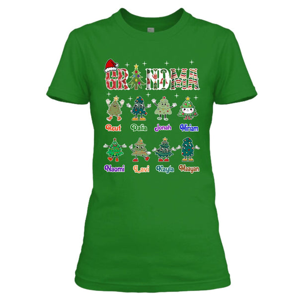 Grandma Christmas Trees - Unisex T-Shirt